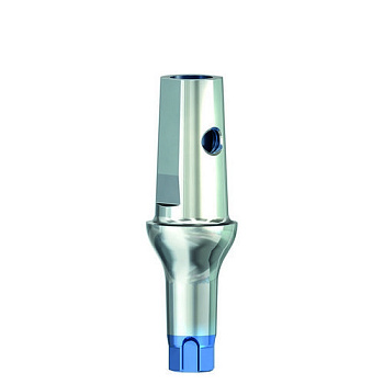 Абатмент SICvantage Standard Abutment blue,anterior,straight,GH 3.0 mm(incl.Screw  and Cap) (Более 14 мес)